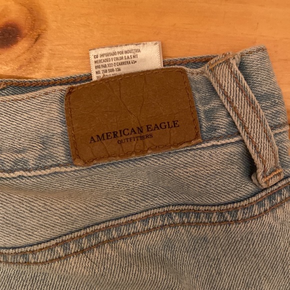 Distressed American Eagle Mom Jeans - Picture 3 of 5